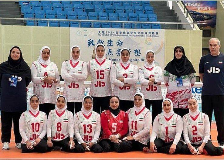 والیبال نشسته بانوان ایران به سهمیه پارالمپیک نرسید